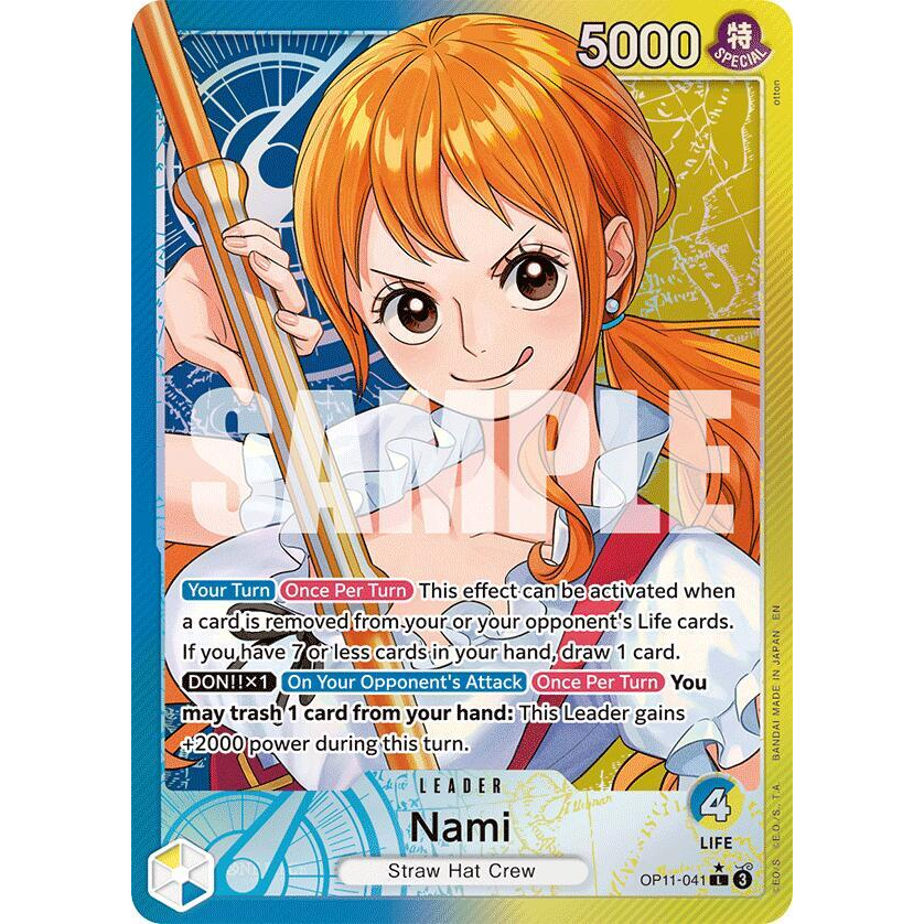 OPCG [OP11-041 L] Nami  (Alternate Art)