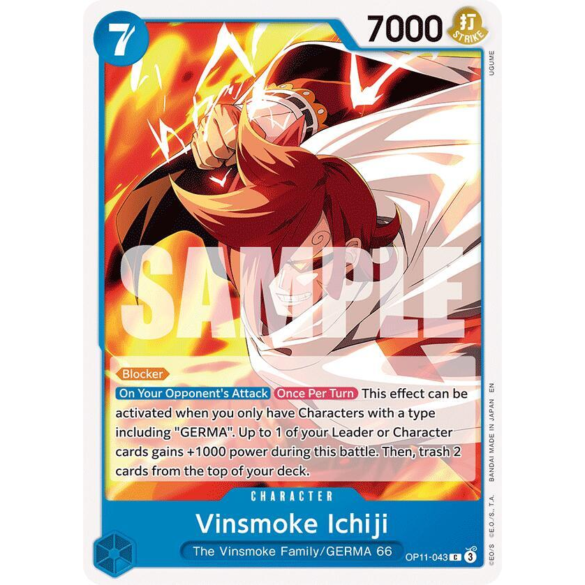 OPCG [OP11-043 C] Vinsmoke Ichiji