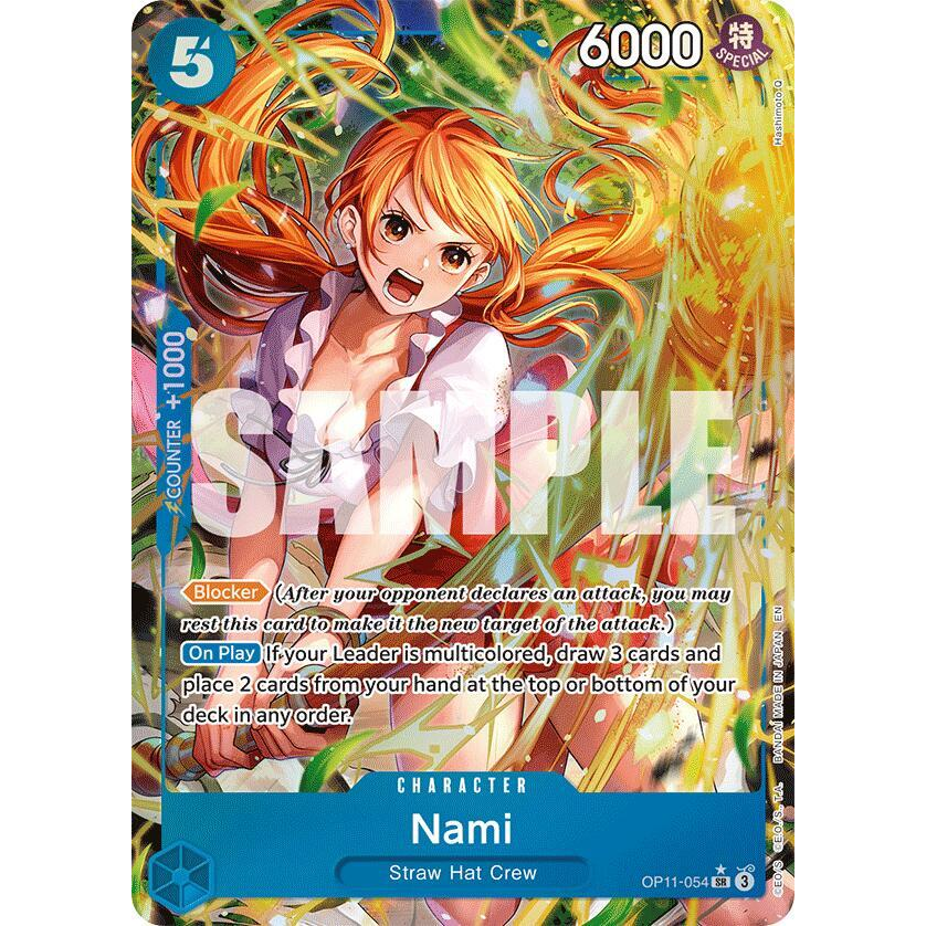 OPCG [OP11-054 SR] Nami (Alternate Art)