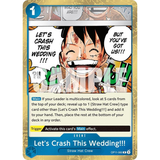OPCG [OP11-060 R] Let's Crash This Wedding!!!