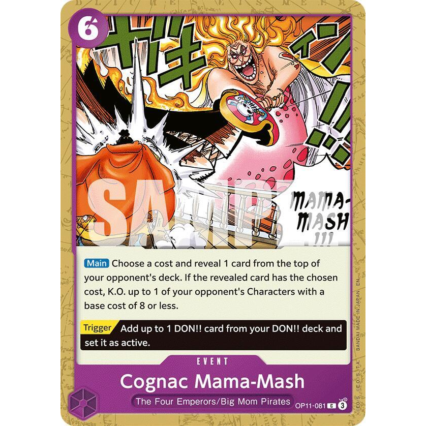 OPCG [OP11-081 C] Cognac Mama-Mash