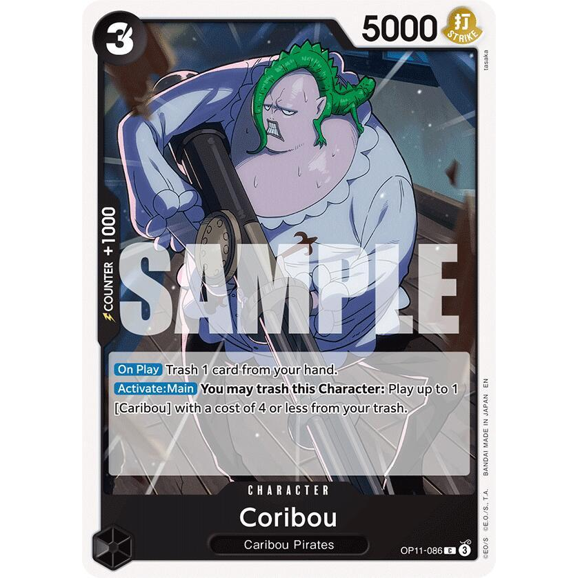OPCG [OP11-086 C] Coribou