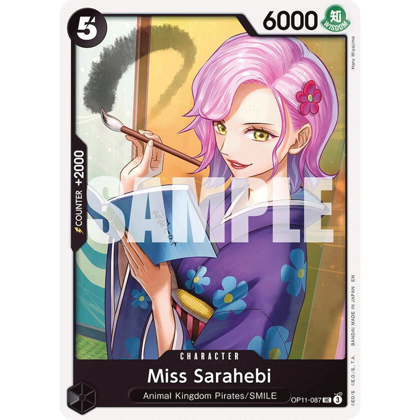 OPCG [OP11-087 UC] Miss Sarahebi