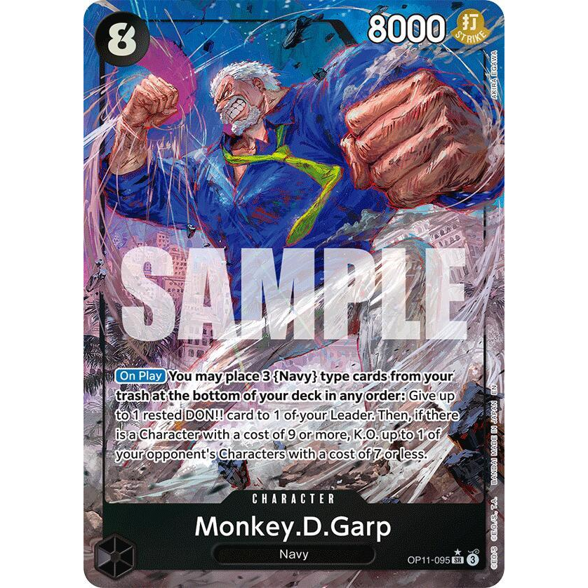 OPCG [OP11-095 SR] Monkey.D.Garp (Alternate Art)