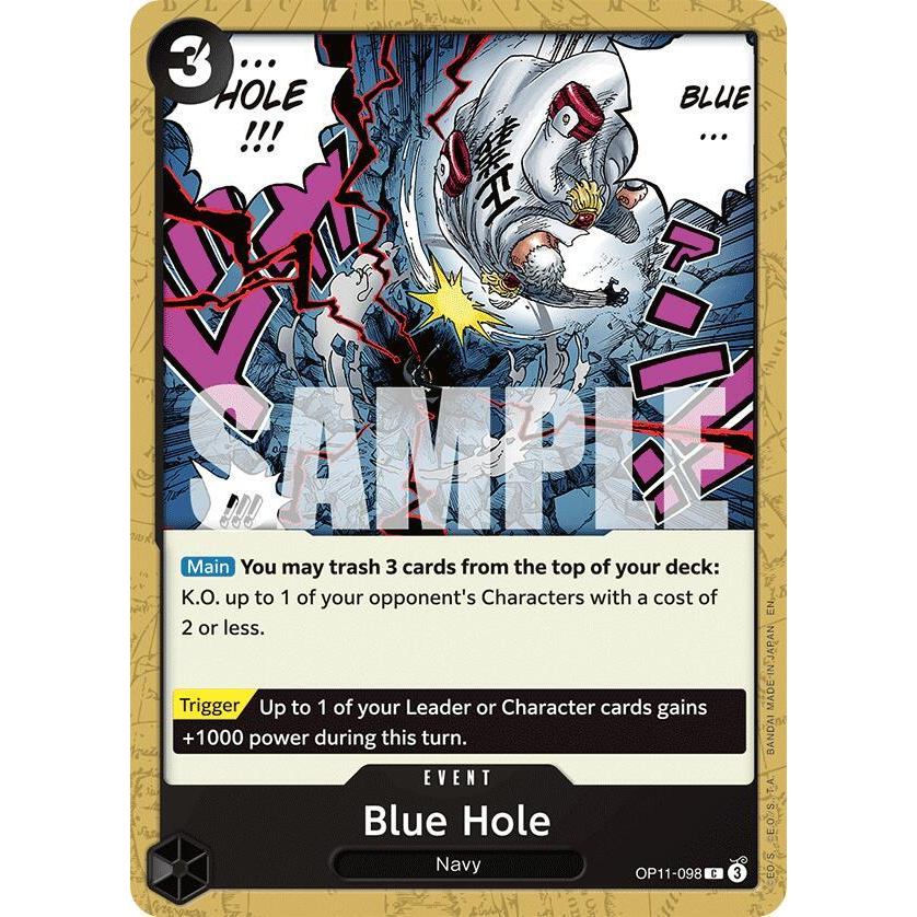 OPCG [OP11-098 C] Blue Hole
