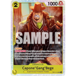 OPCG [OP11-101 SR] Capone"Gang"Bege