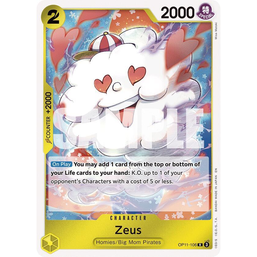 OPCG [OP11-106 R] Zeus