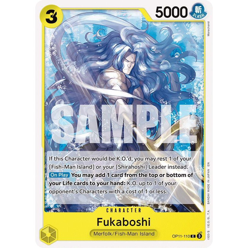 OPCG [OP11-110 C] Fukaboshi