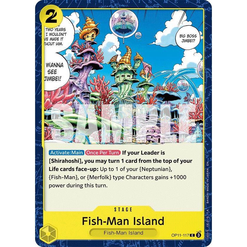 OPCG [OP11-117 C] Fish-Man Island