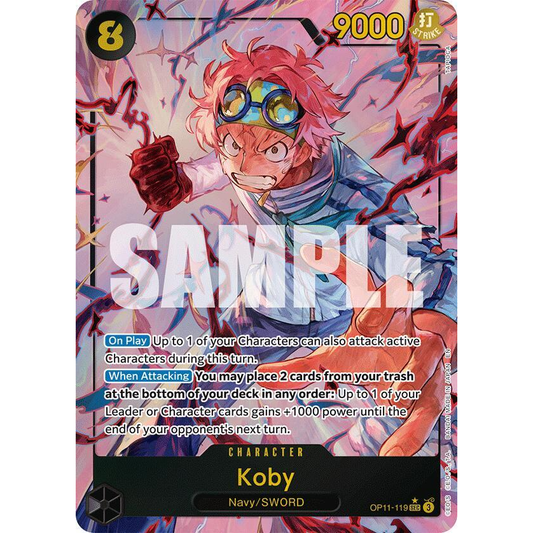 OPCG [OP11-119 SEC] Koby (Alternate Art)