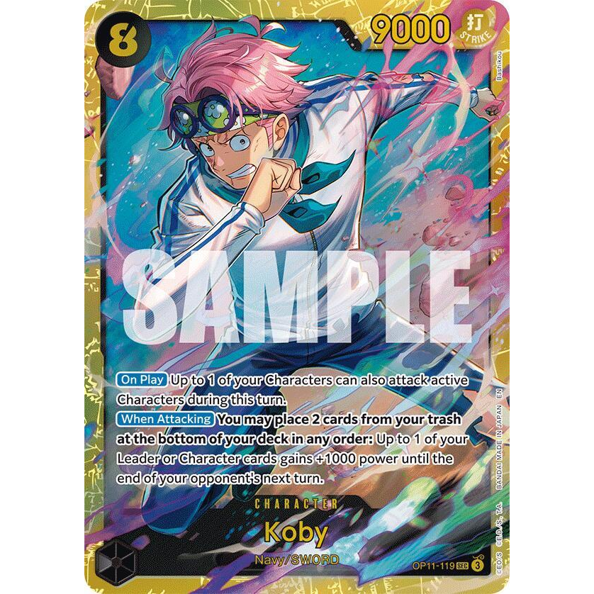 OPCG [OP11-119 SEC] Koby
