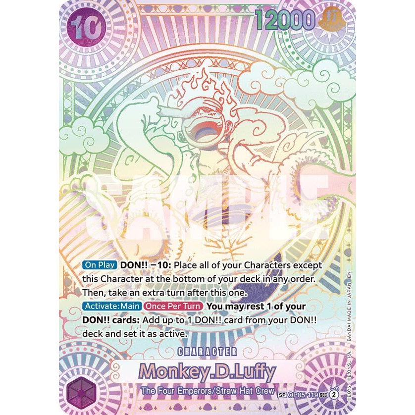 OPCG [OP11-OP05-119 SEC] Monkey.D.Luffy (SP)