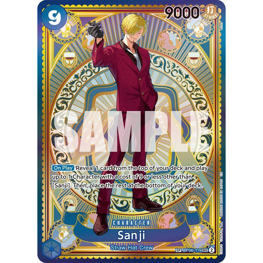 OPCG [OP11-OP06-119 SEC] Sanji (SP)