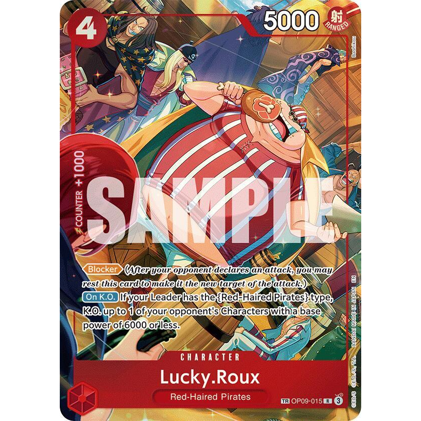 OPCG [OP11-OP09-015 TR] Lucky.Roux (TR)