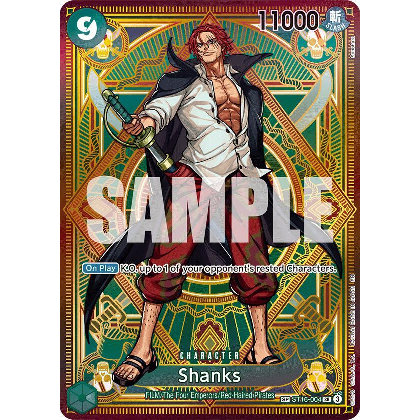 OPCG [OP11-ST16-004 SR] Shanks (SP)