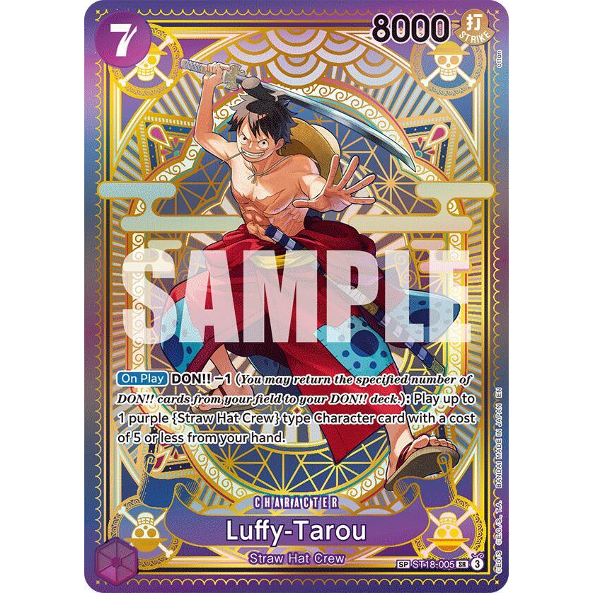 OPCG [OP11-ST18-005 SR] Luffy-Tarou (SP)