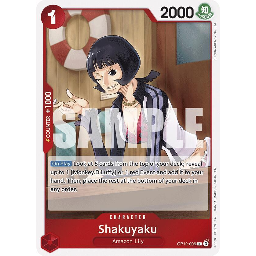 OPCG [OP12-006 R] Shakuyaku