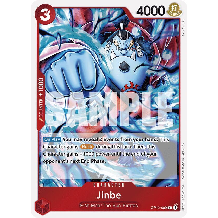 OPCG [OP12-009 R] Jinbe