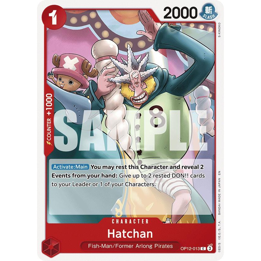 OPCG [OP12-013 C] Hatchan