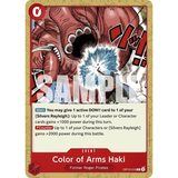 OPCG [OP12-019 C] Color of Arms Haki