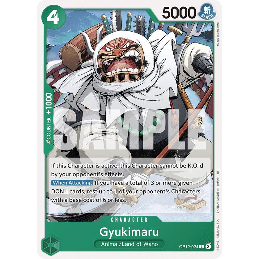 OPCG [OP12-024 C] Gyukimaru