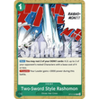 OPCG [OP12-038 C] Two-Sword Style Rashomon