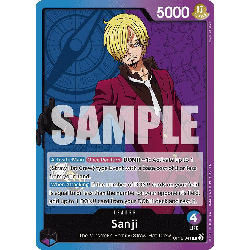 OPCG [OP12-041 L] Sanji
