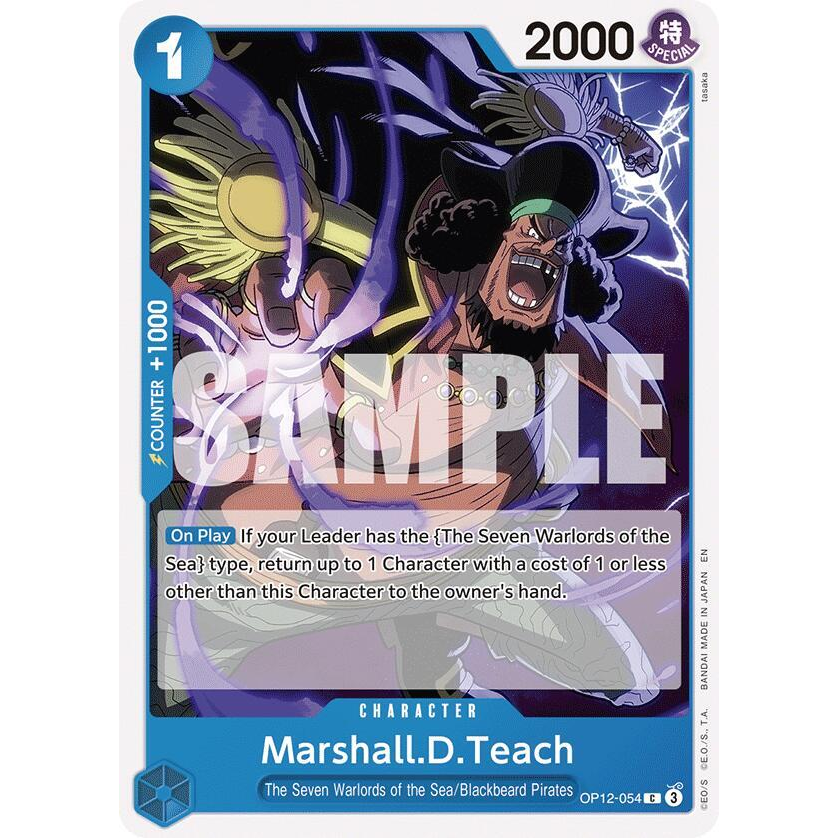 OPCG [OP12-054 C] Marshall.D.Teach