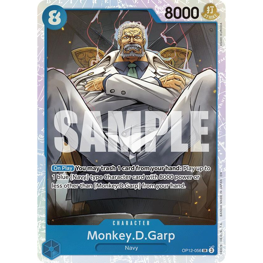 OPCG [OP12-056 SR] Monkey.D.Garp