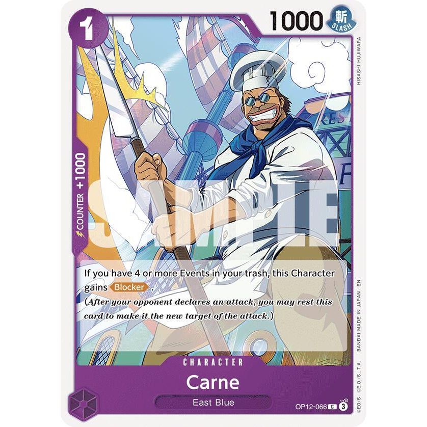 OPCG [OP12-066 C] Carne