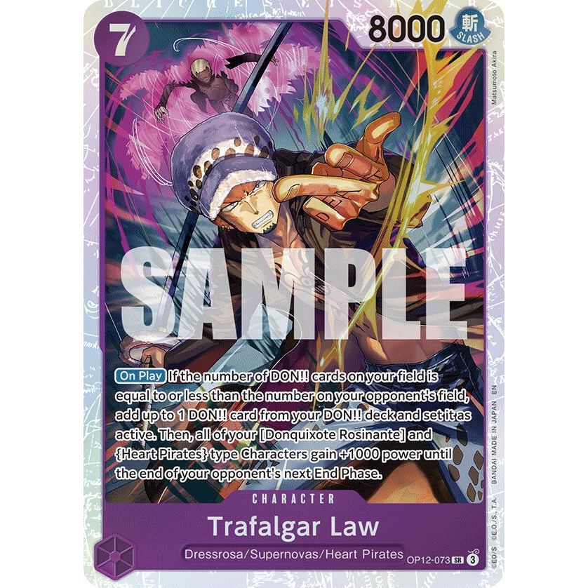 OPCG [OP12-073 SR] Trafalgar Law