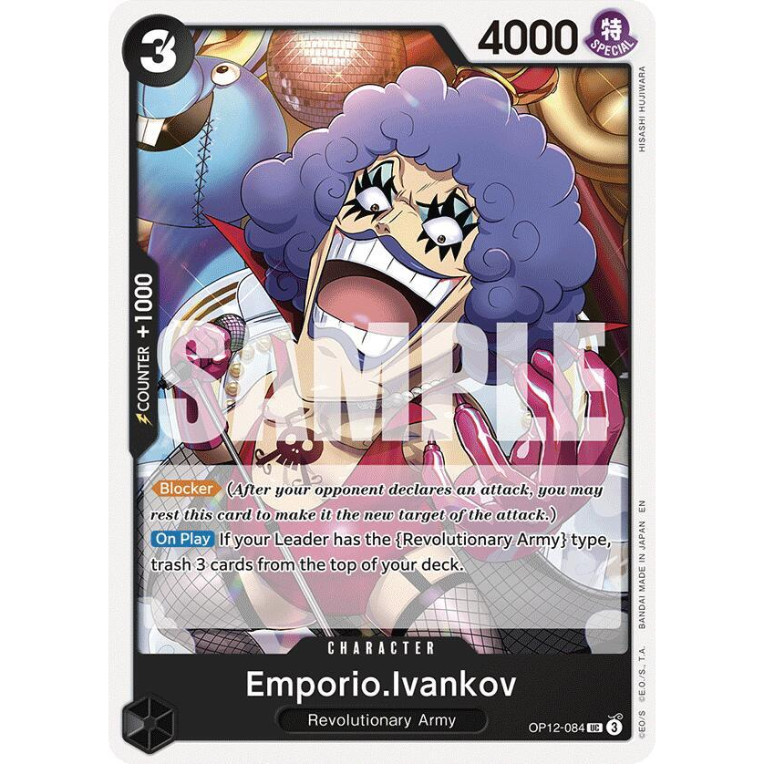 OPCG [OP12-084 UC] Emporio.Ivankov