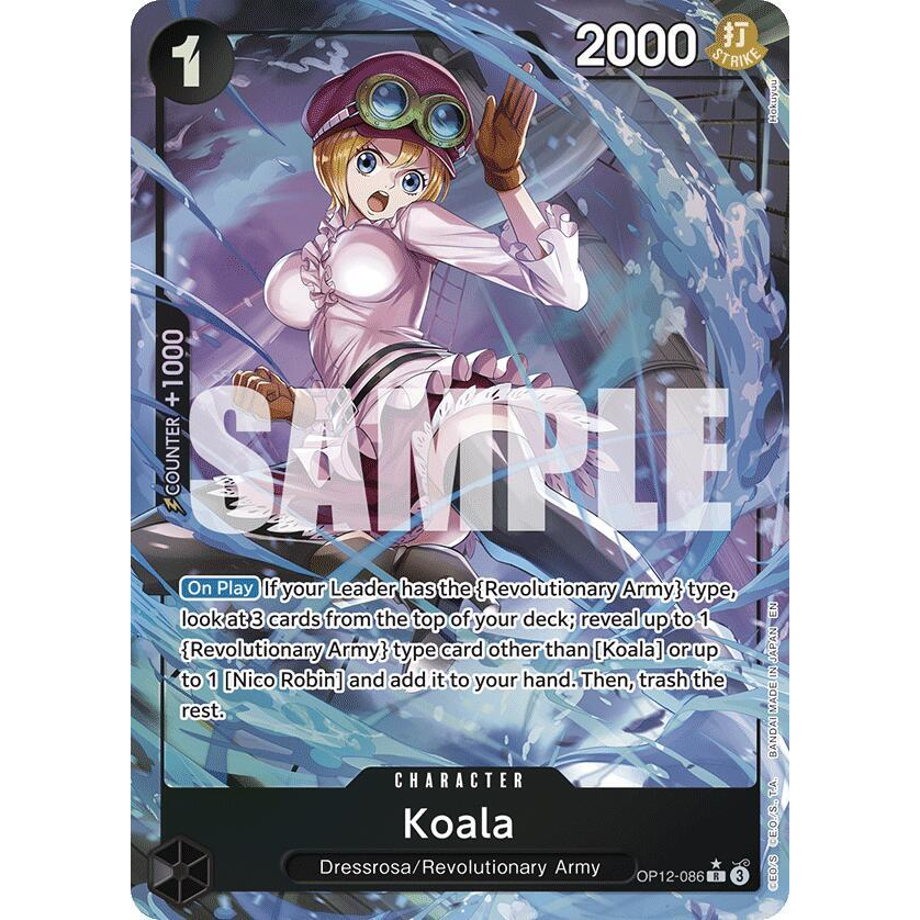 OPCG [OP12-086 R] Koala (Alternate Art)
