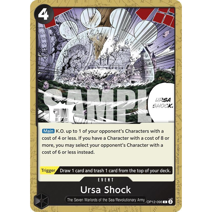 OPCG [OP12-096 C] Ursa Shock
