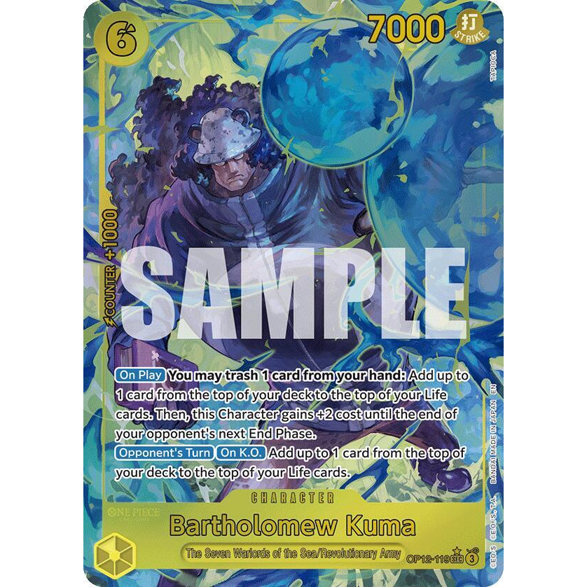 OPCG [OP12-119 SEC] Bartholomew Kuma (Alternate Art)