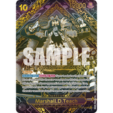 OPCG [OP12-OP09-093 SR] Marshall.D.Teach (SP) (Gold)