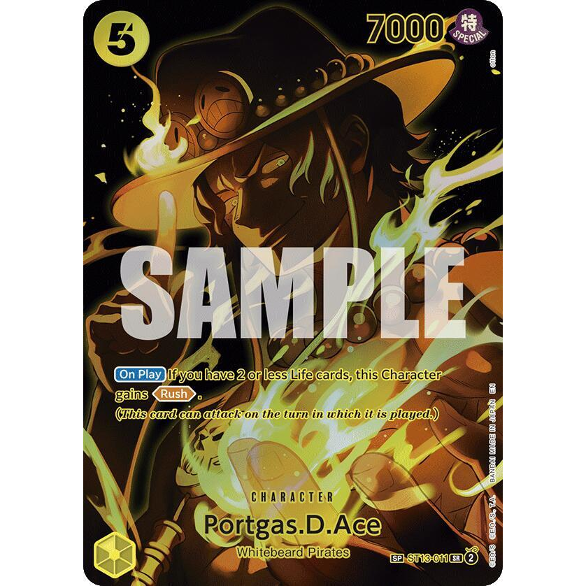 OPCG [OP12-ST13-011 SR] Portgas.D.Ace (SP)