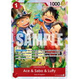 OPCG [OP13-007 SR] Ace & Sabo & Luffy