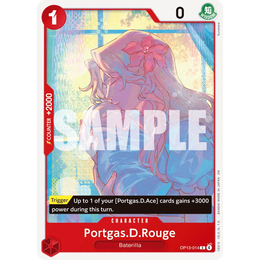OPCG [OP13-014 C] Portgas.D.Rouge