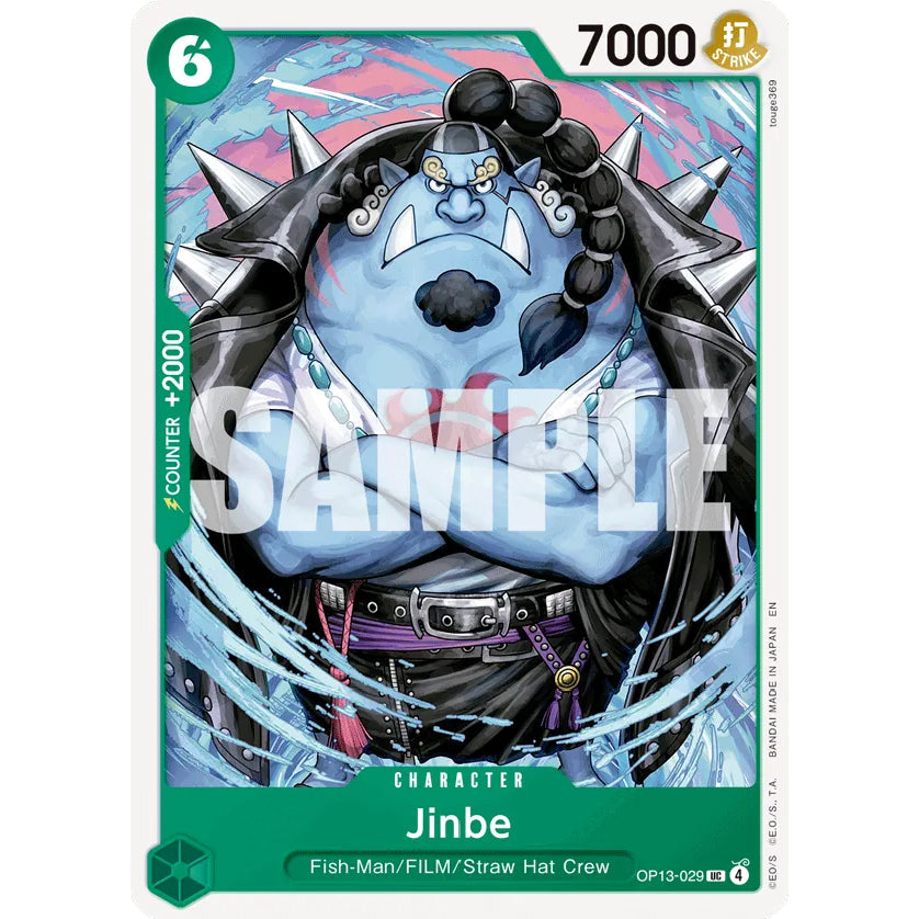 OPCG [OP13-029 UC] Jinbe