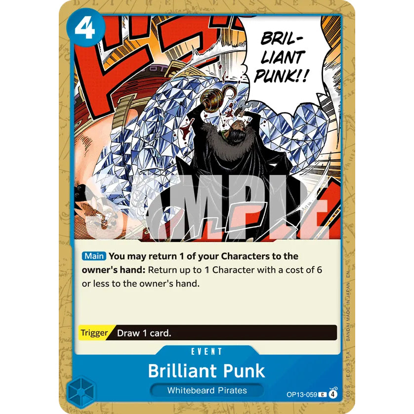 OPCG [OP13-059 C] Brilliant Punk