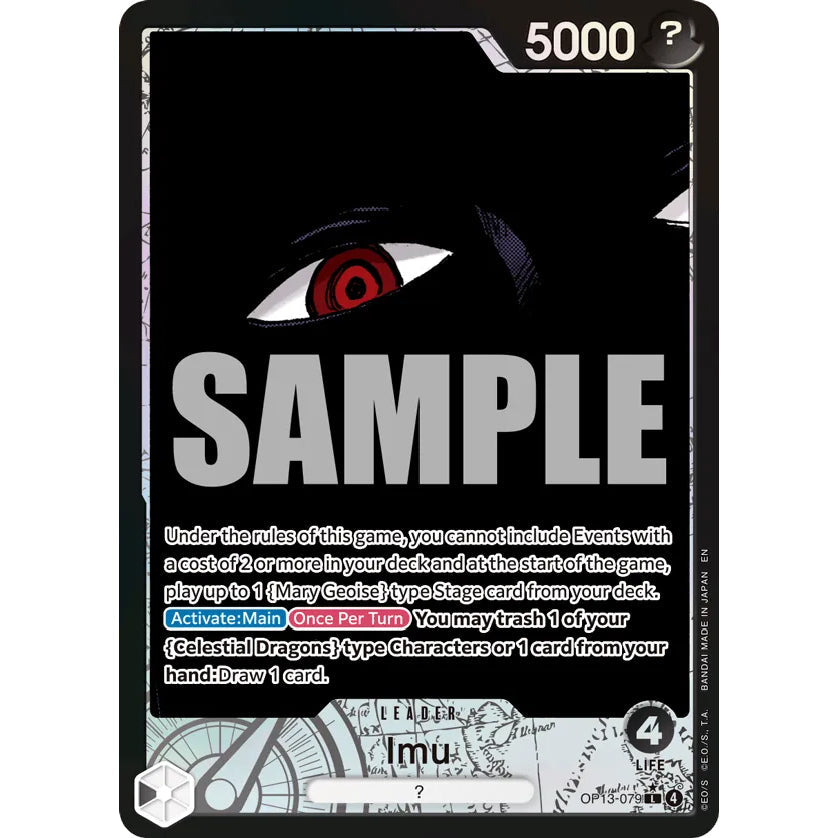 OPCG [OP13-079 L] Imu (Alternate Art)