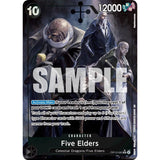 OPCG [OP13-082 SR] Five Elders (Alternate Art)