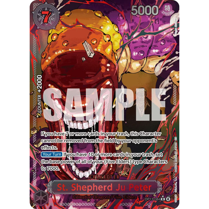 OPCG [OP13-084 R] St. Shepherd Ju Peter (Parallel)