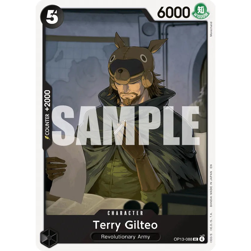 OPCG [OP13-088 UC] Terry Gilteo