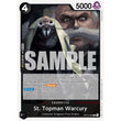 OPCG [OP13-089 R] St. Topman Warcury