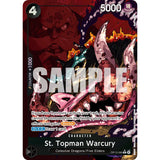 OPCG [OP13-089 R] St. Topman Warcury (Alternate Art)