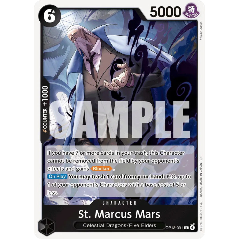 OPCG [OP13-091 R] St. Marcus Mars