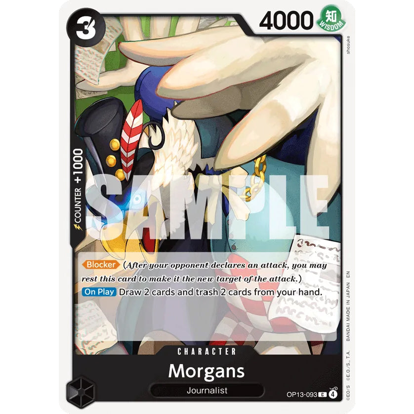 OPCG [OP13-093 C] Morgans
