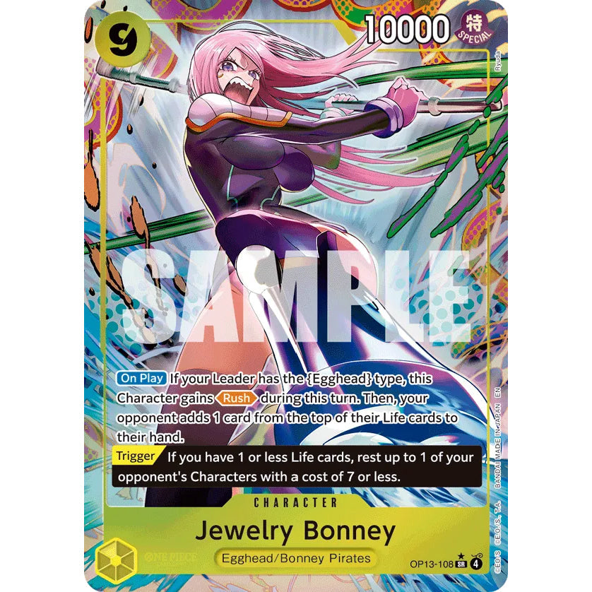 OPCG [OP13-108 SR] Jewelry Bonney (Alternate Art)